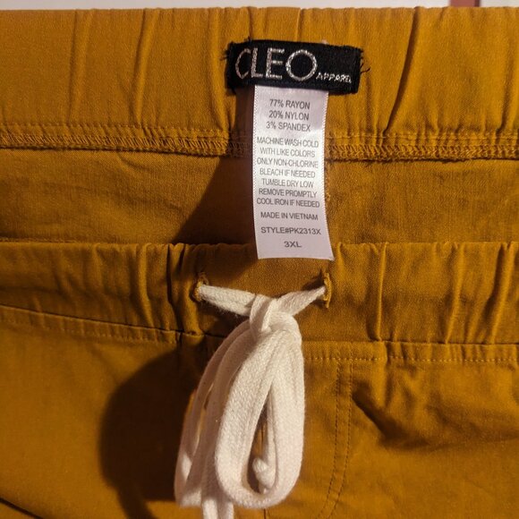 3X Straight Leg Drawstring Casual Pants - Picture 5 of 5